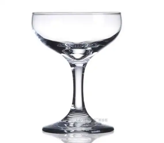 宴会香槟塔45安创意碟形香槟杯玻璃杯高脚杯餐厅宴会摆香槟塔常用酒具