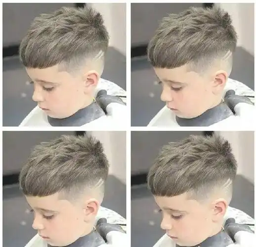 这种小孩子竟能够那么酷帅专享3到8岁的小男孩儿帅气有型的发型