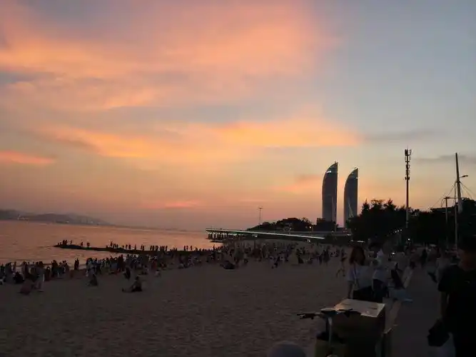 厦门小渔村海边